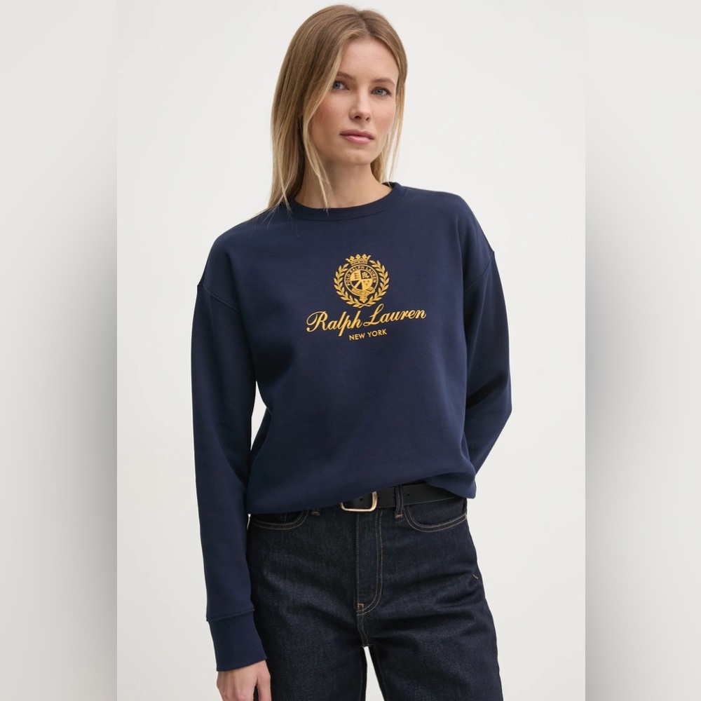 Polo Ralph Lauren Logo Crest Fleece Sweatshirt